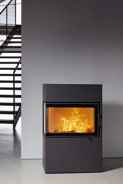 Kaminofen Dexter 2.0 Ambiente Treppe