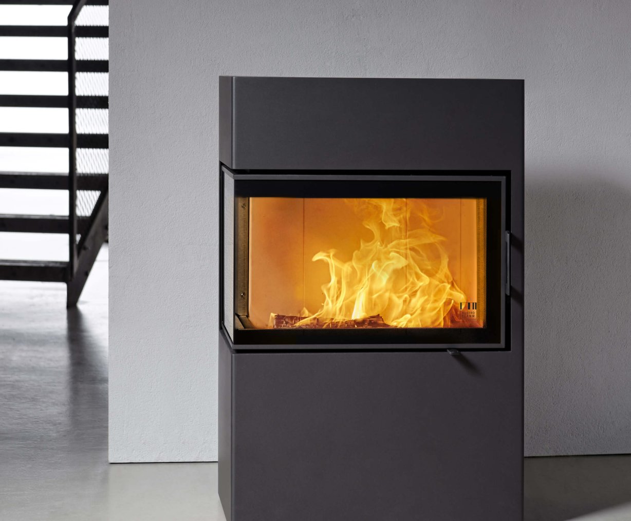 Kaminofen Dexter 2.0 Ambiente Treppe