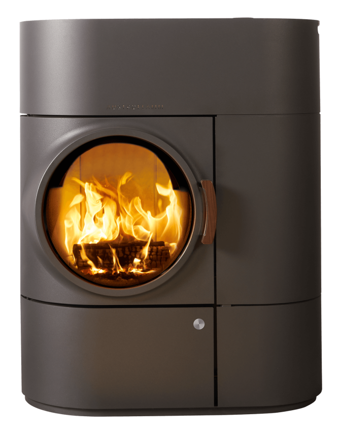 Kombiofen Clou Duo Freisteller mit Holzfeuer