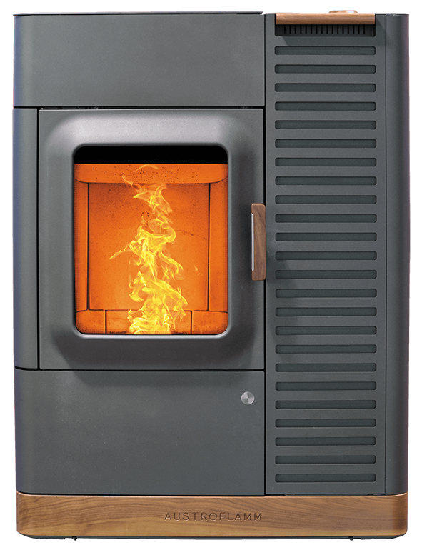 Mo Duo hybrid stove knockout with pellet fire