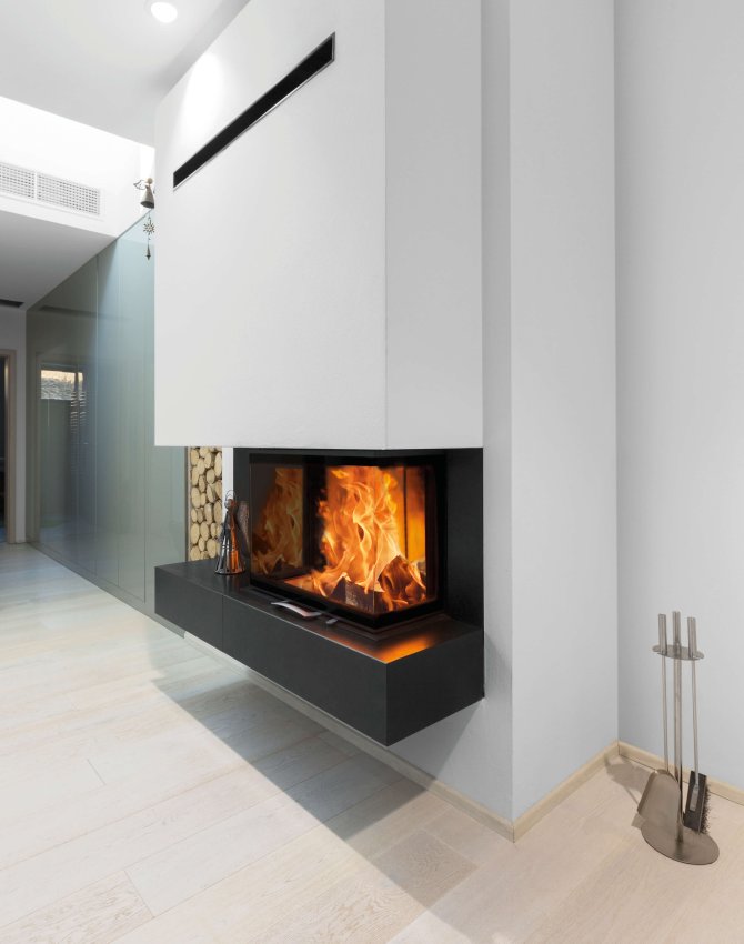 Fireplace insert 63x33x51 S3 2.0 ambiance photo