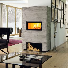 Fireplace insert 75x39 K 2.0 ambiance photo