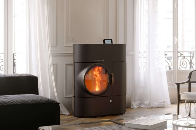 Stufa combi Clou Duo foto ambiente