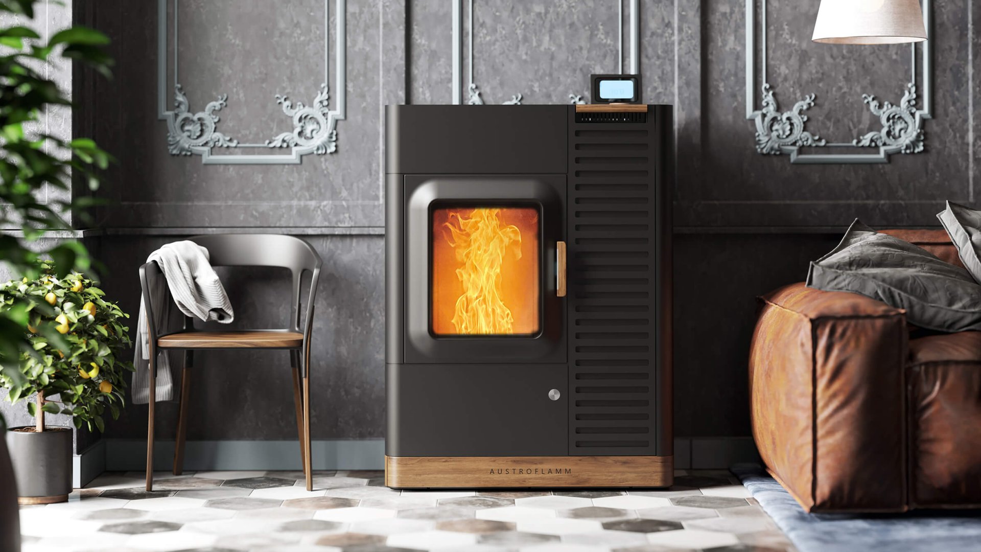 Mo Duo hybrid stove ambiance photo