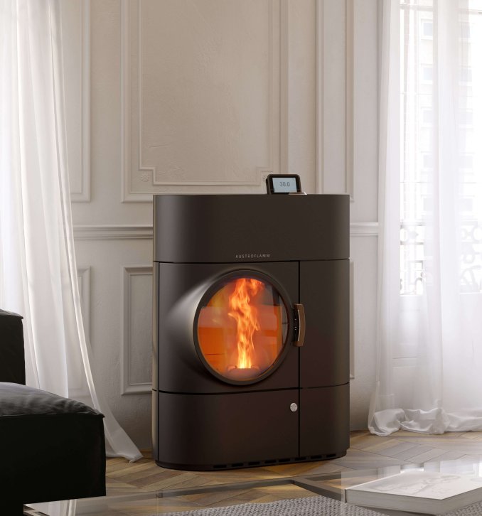 Clou Duo hybrid stove ambiance photo