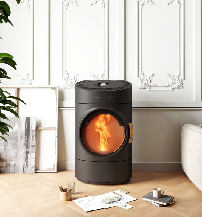 Clou Pellet pellet stove ambiance photo