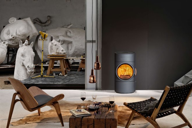 Stufa Clou Compact foto ambiente