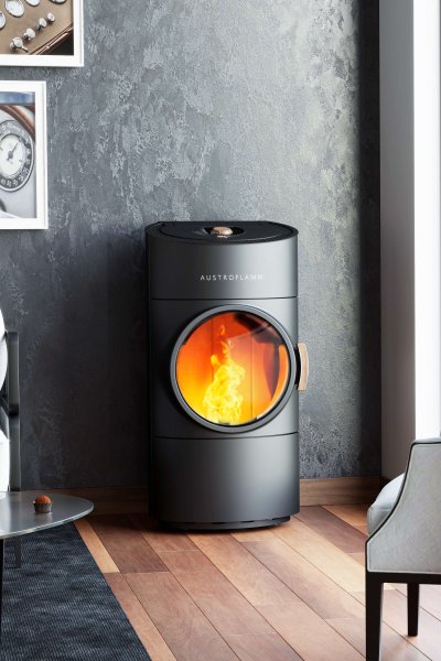 Clou Compact Pellet pellet stove ambiance photo