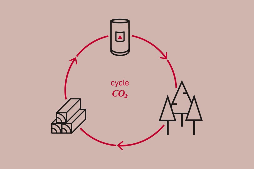 Cycle écologique à bilan carbone neutre
