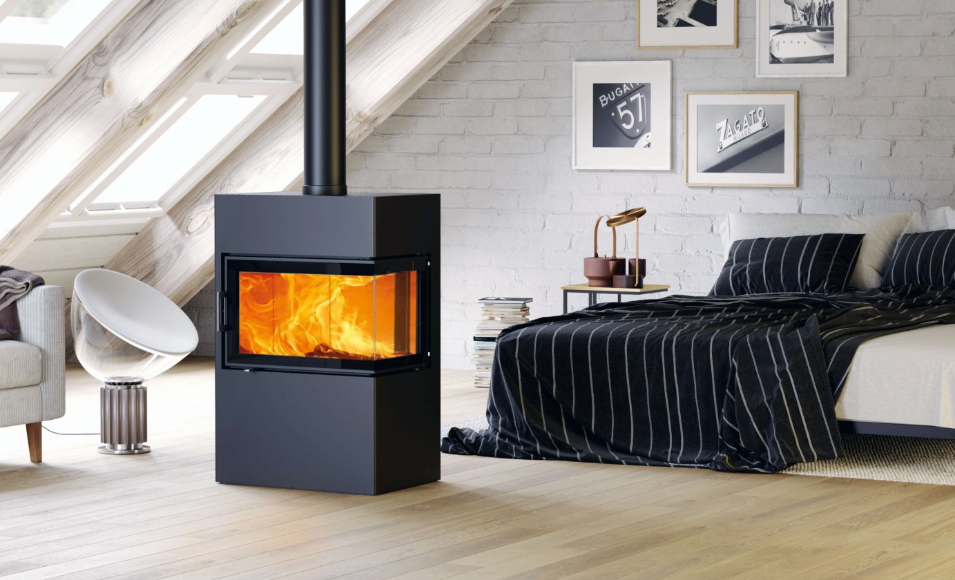 Stufa Dexter 2.0 ambiente camera