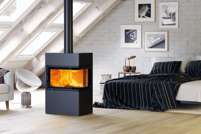 Dexter 2.0 stove ambiance bedroom