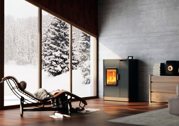 Mo Duo hybrid stove ambiance photo winter